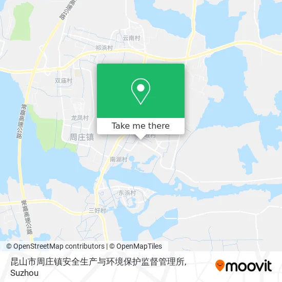 昆山市周庄镇安全生产与环境保护监督管理所 map