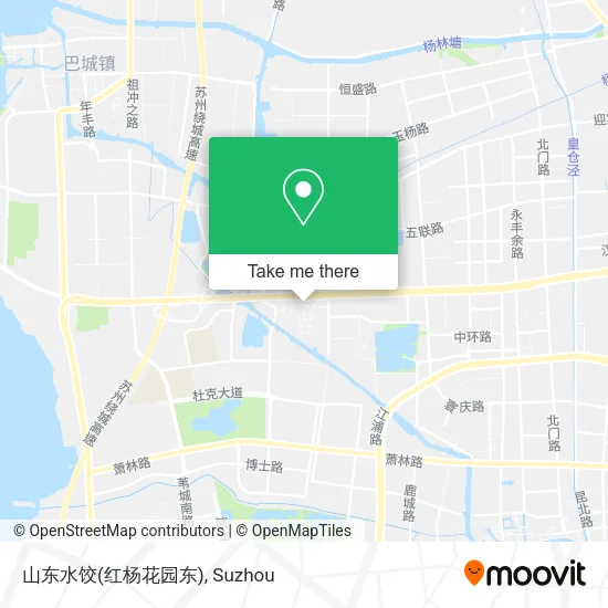 山东水饺(红杨花园东) map