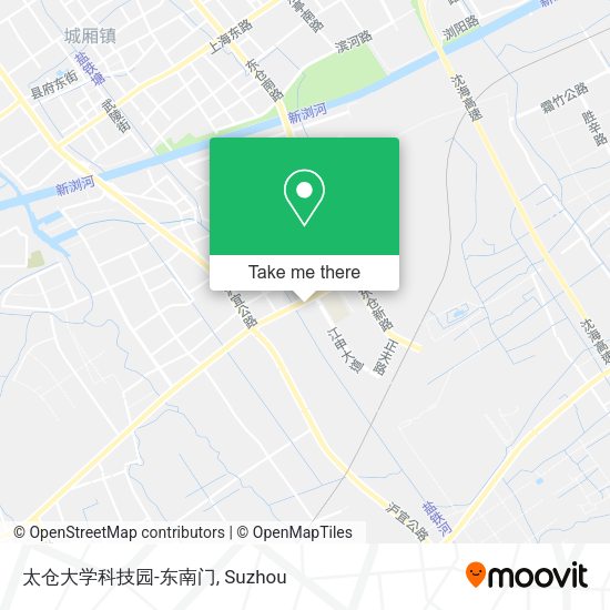 太仓大学科技园-东南门 map