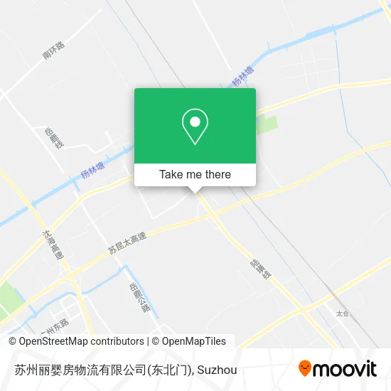 苏州丽婴房物流有限公司(东北门) map
