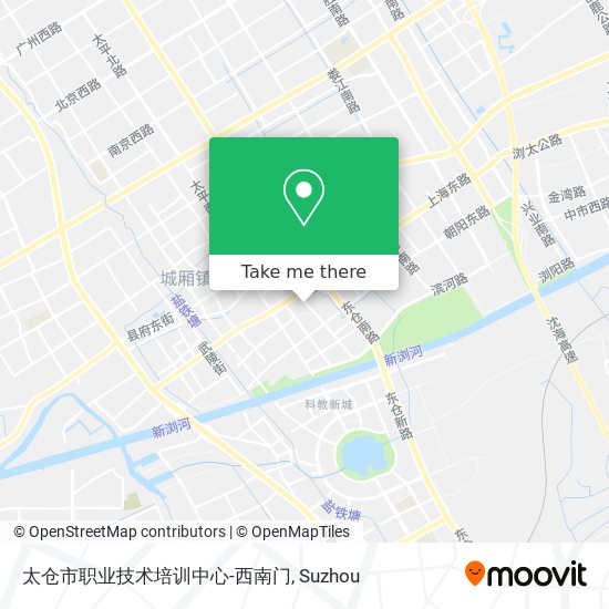 太仓市职业技术培训中心-西南门 map