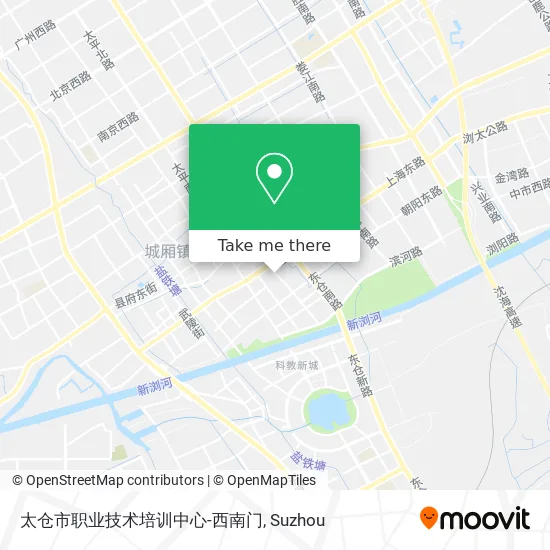 太仓市职业技术培训中心-西南门 map