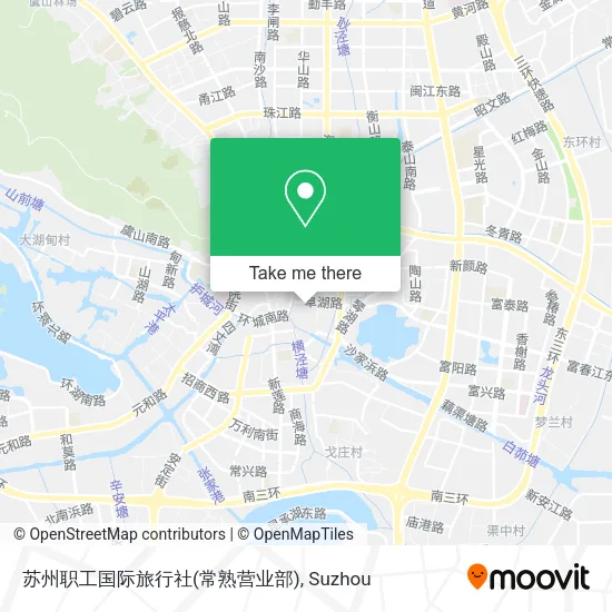 苏州职工国际旅行社(常熟营业部) map