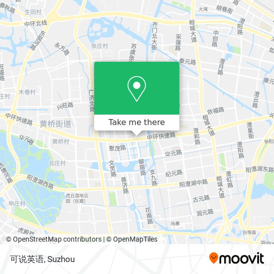 可说英语 map