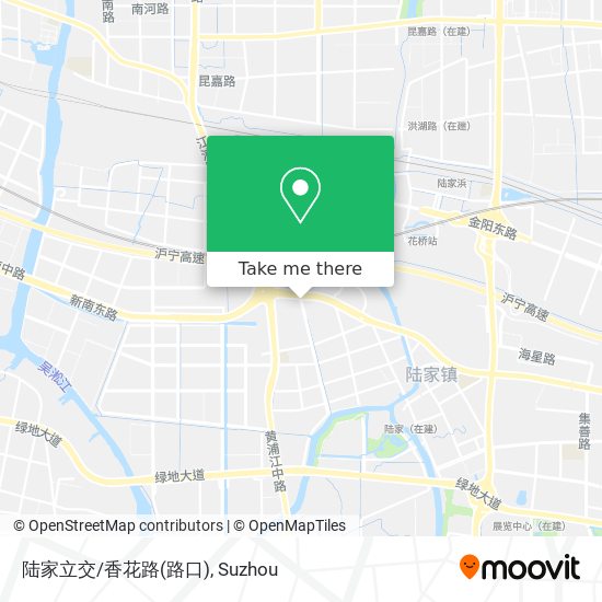 陆家立交/香花路(路口) map