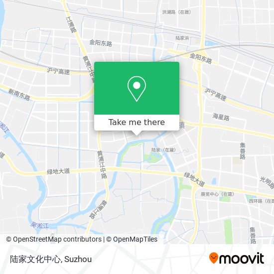 陆家文化中心 map