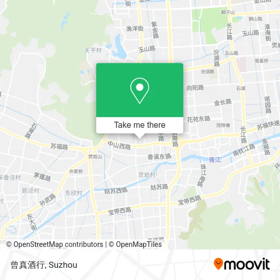 曾真酒行 map