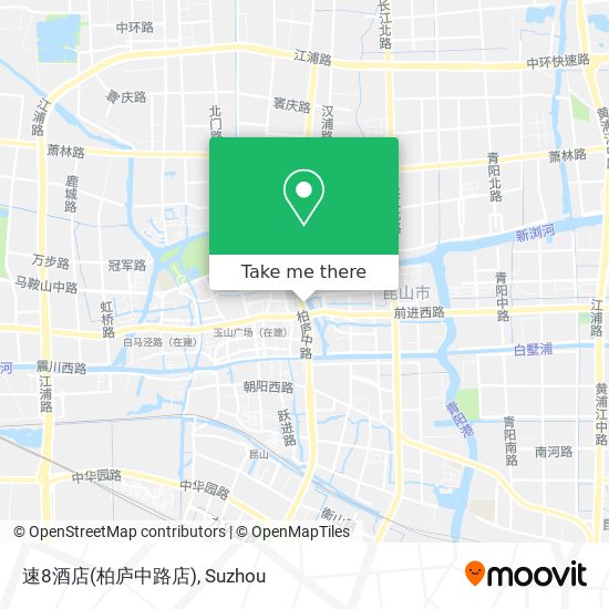 速8酒店(柏庐中路店) map