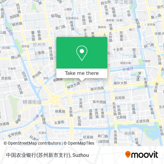 中国农业银行(苏州新市支行) map