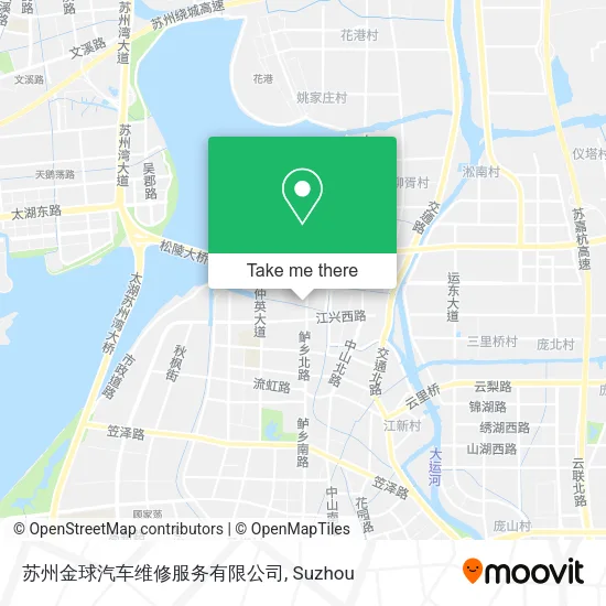 苏州金球汽车维修服务有限公司 map