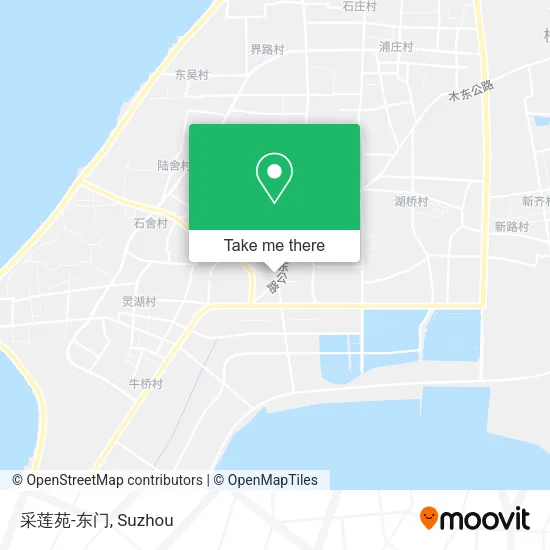 采莲苑-东门 map