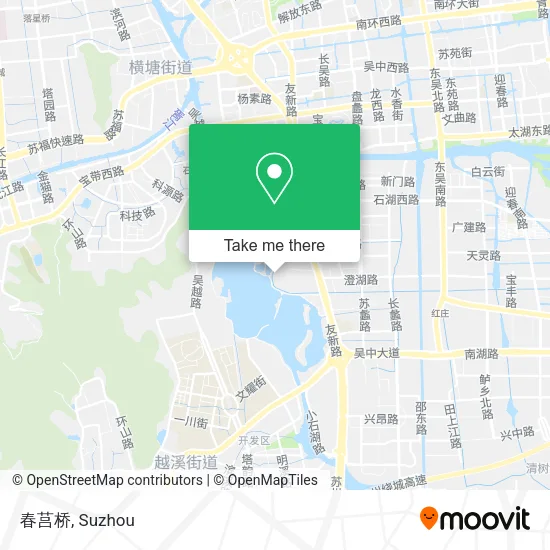春莒桥 map