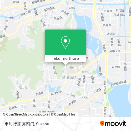 申时行墓-东南门 map