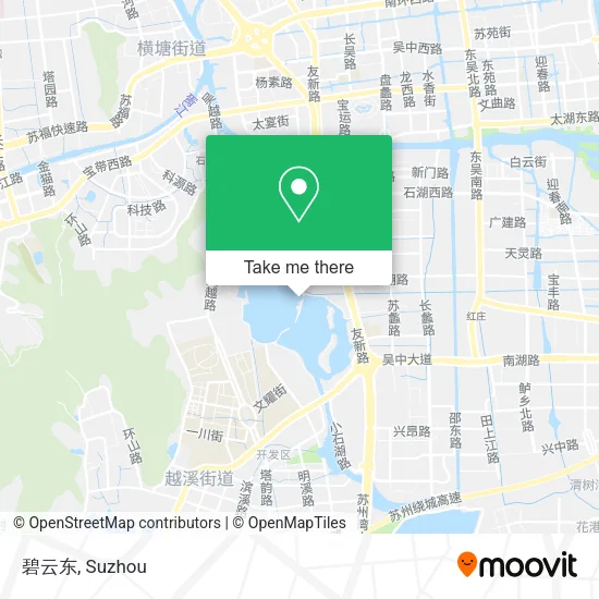 碧云东 map