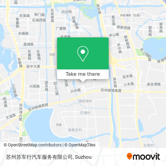 苏州苏车行汽车服务有限公司 map