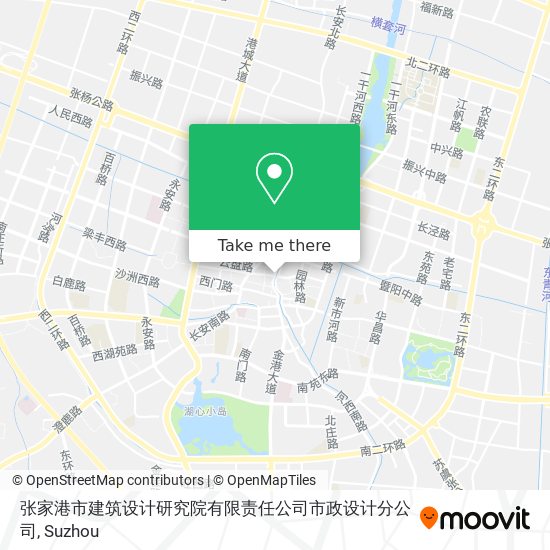 张家港市建筑设计研究院有限责任公司市政设计分公司 map