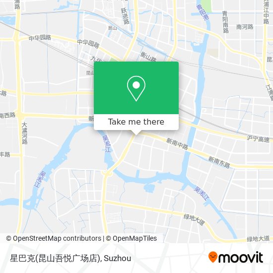 星巴克(昆山吾悦广场店) map