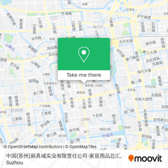 中国(苏州)厨具城实业有限责任公司-家居用品总汇 map