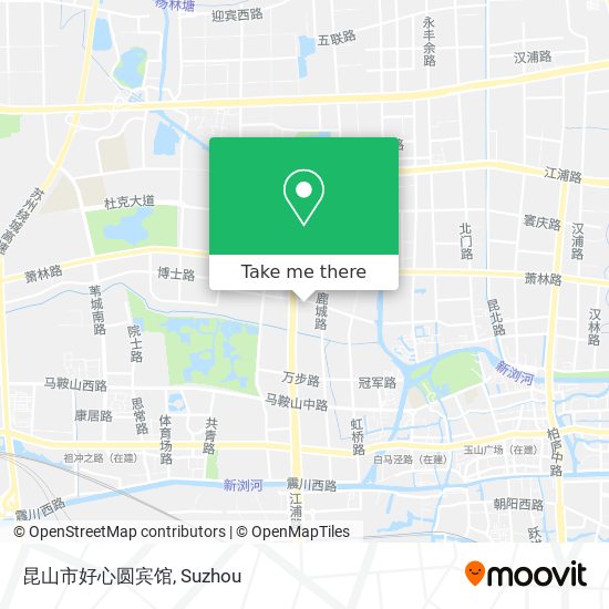 昆山市好心圆宾馆 map