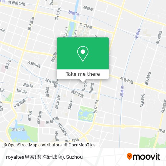 royaltea皇茶(君临新城店) map