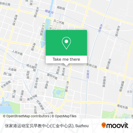 张家港运动宝贝早教中心(汇金中心店) map