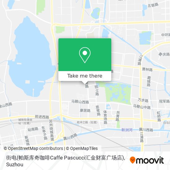 街电(帕斯库奇咖啡Caffe Pascucci汇金财富广场店) map