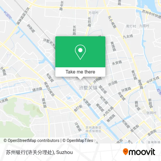 苏州银行(浒关分理处) map