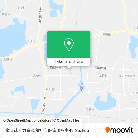 盛泽镇人力资源和社会保障服务中心 map