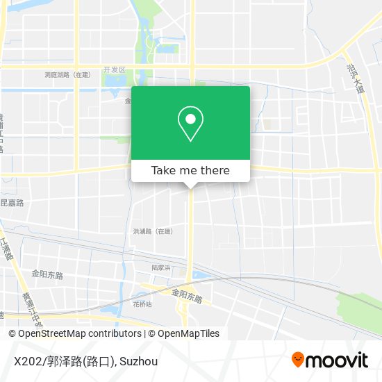 X202/郭泽路(路口) map