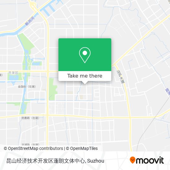 昆山经济技术开发区蓬朗文体中心 map
