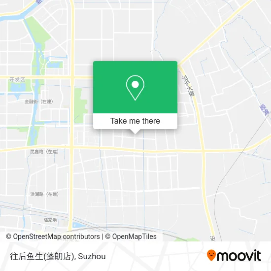 往后鱼生(蓬朗店) map