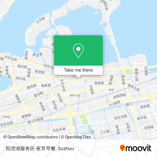 阳澄湖服务区-夜宵早餐 map