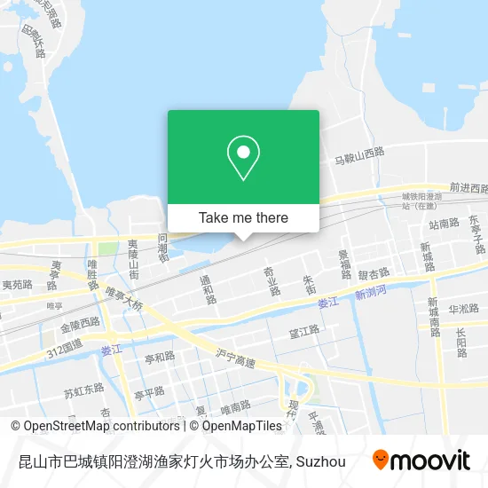 昆山市巴城镇阳澄湖渔家灯火市场办公室 map