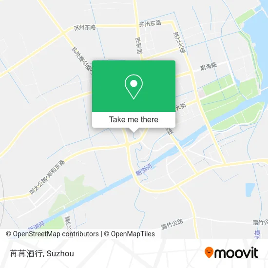 苒苒酒行 map