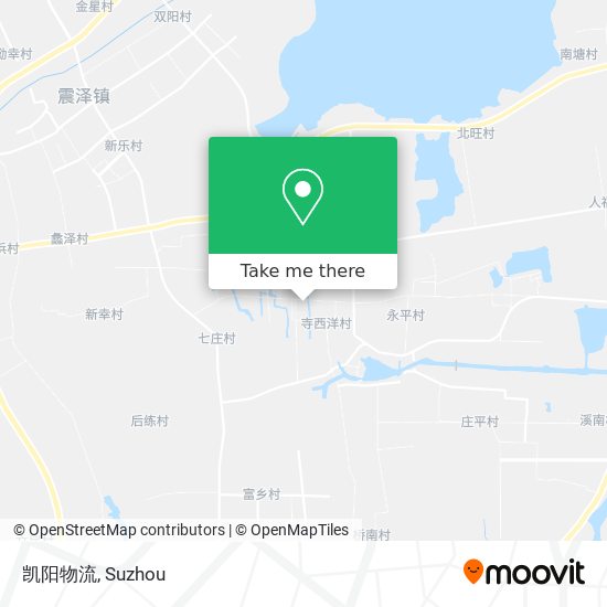 凯阳物流 map