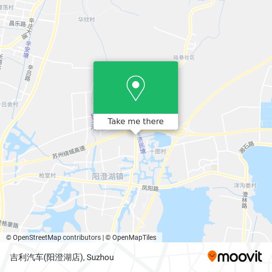吉利汽车(阳澄湖店) map