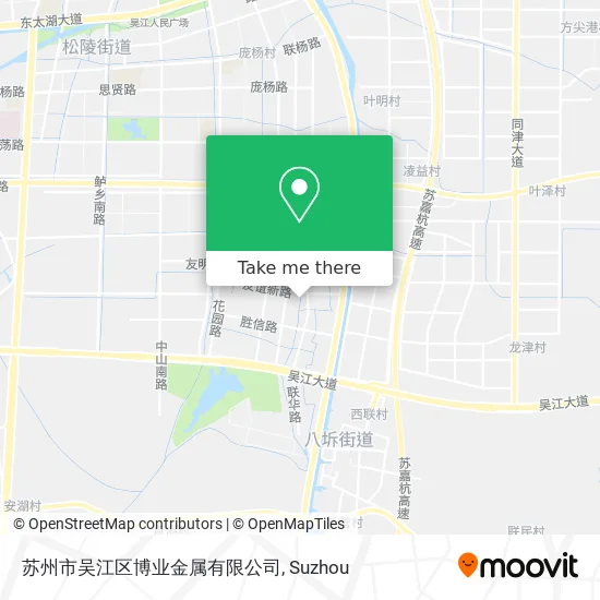 苏州市吴江区博业金属有限公司 map