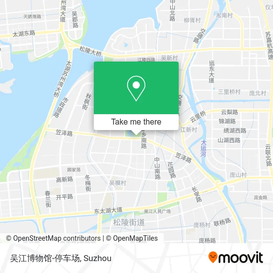 吴江博物馆-停车场 map