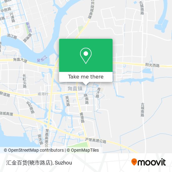 汇金百货(晓市路店) map