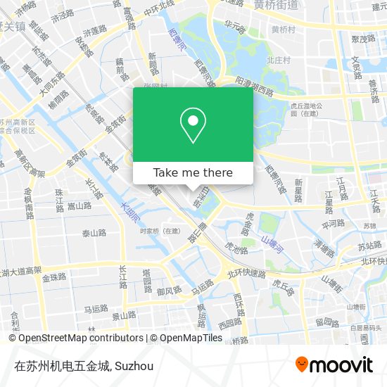 在苏州机电五金城 map
