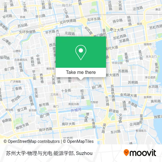 苏州大学-物理与光电·能源学部 map