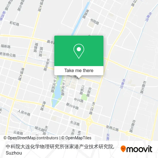 中科院大连化学物理研究所张家港产业技术研究院 map