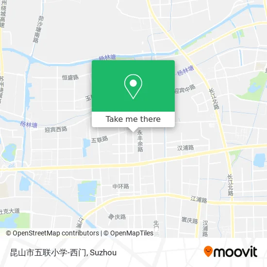 昆山市五联小学-西门 map