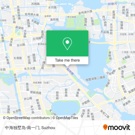 中海独墅岛-南一门 map