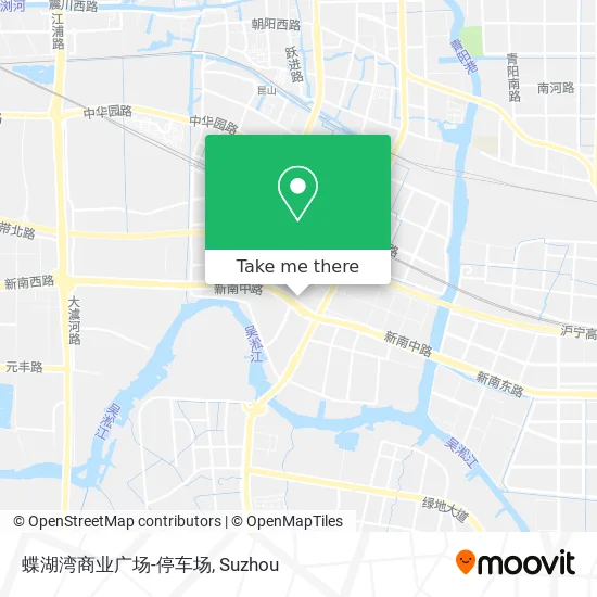 蝶湖湾商业广场-停车场 map