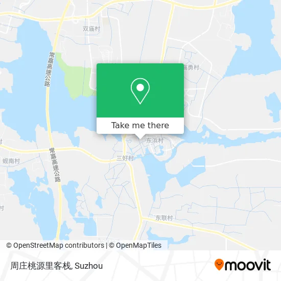 周庄桃源里客栈 map