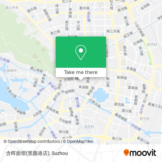 含晖面馆(里颜港店) map
