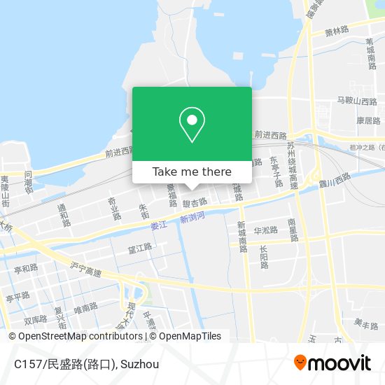 C157/民盛路(路口) map