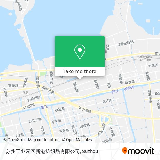 苏州工业园区新港纺织品有限公司 map