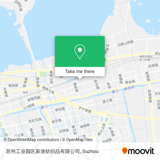 苏州工业园区新港纺织品有限公司 map